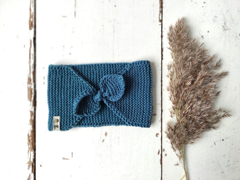 adīta matu lenta ar bantīti - ZILIZAĻŠ