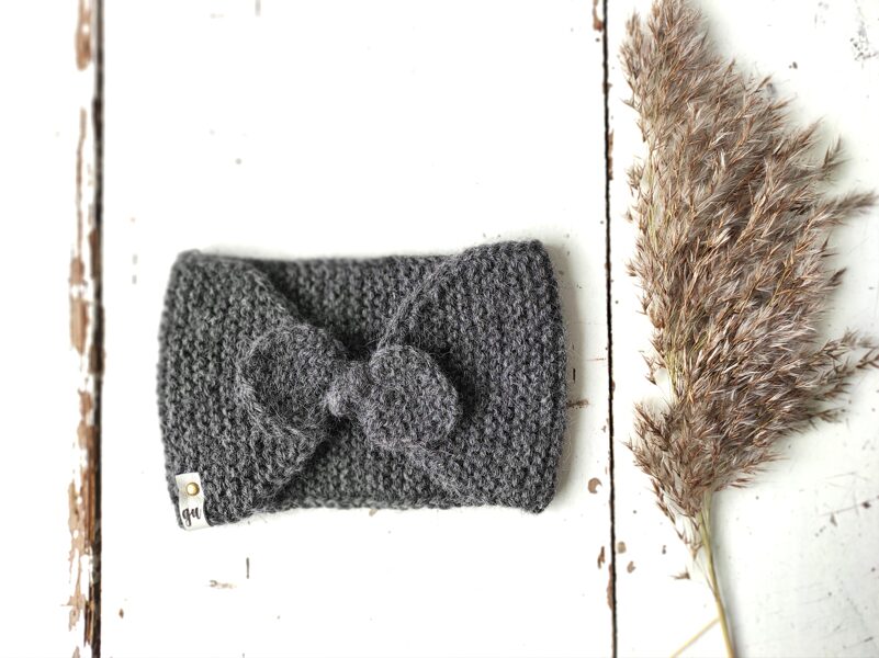 adīta matu lenta - tumši PELĒKS/ a l p a k a